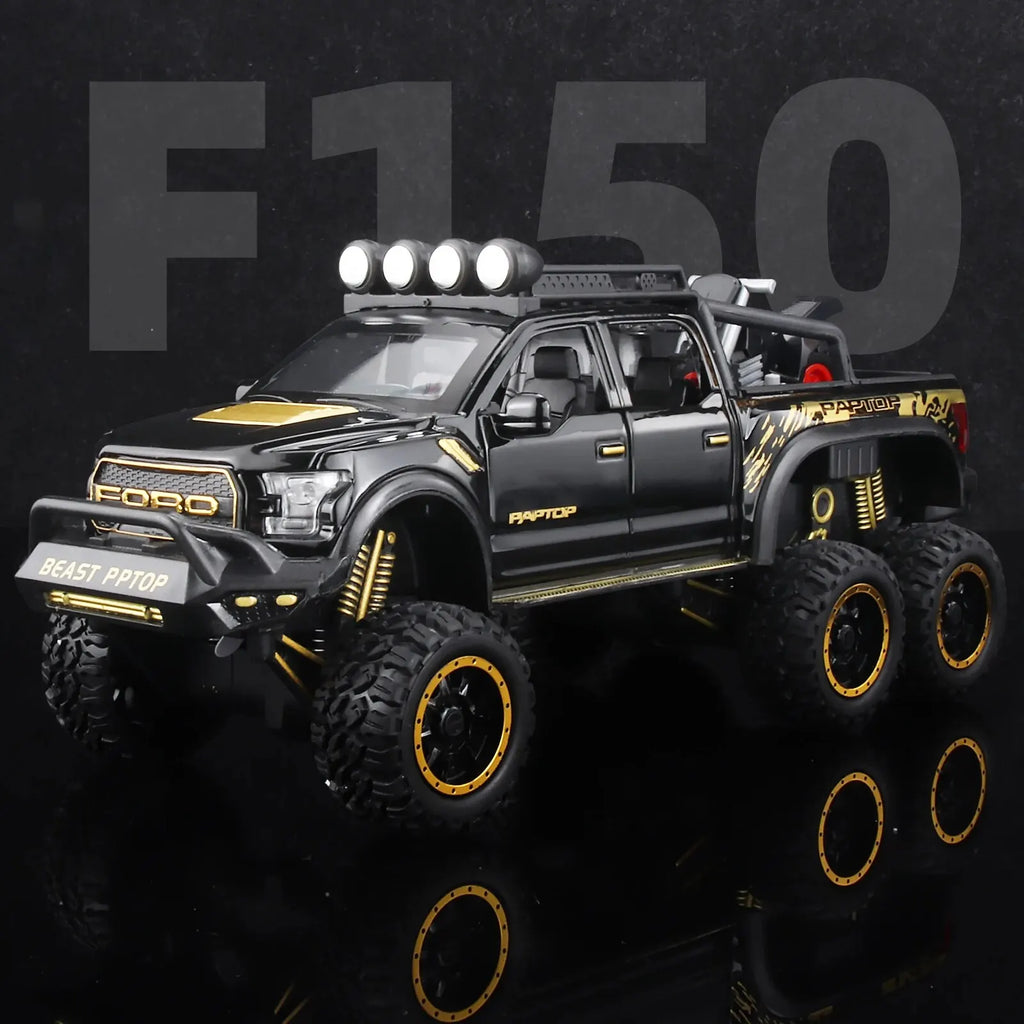 Miniature F150 Raptor with Sound and Light - Pickup Truck for Children