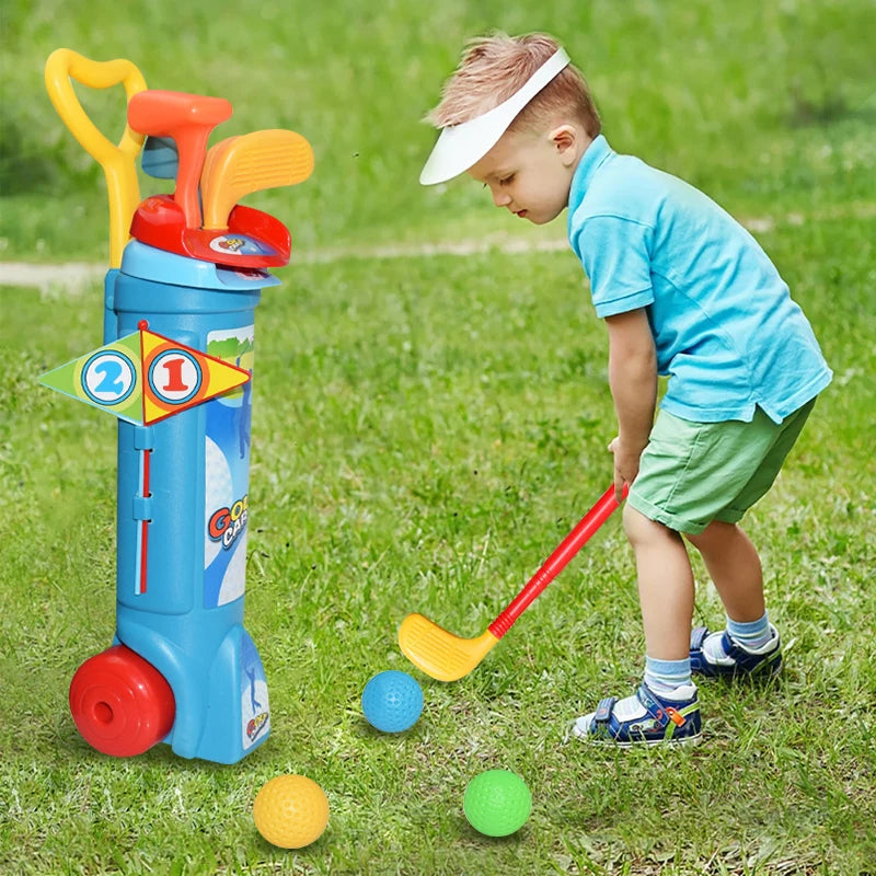 Kids Mini Golf Set - Indoor/Outdoor Sports Toy for Toddlers