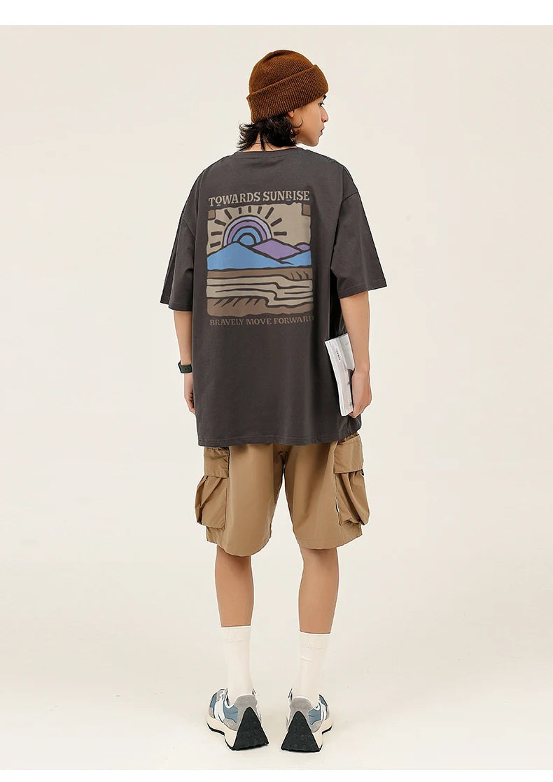 Retro Graphic Oversized Tee