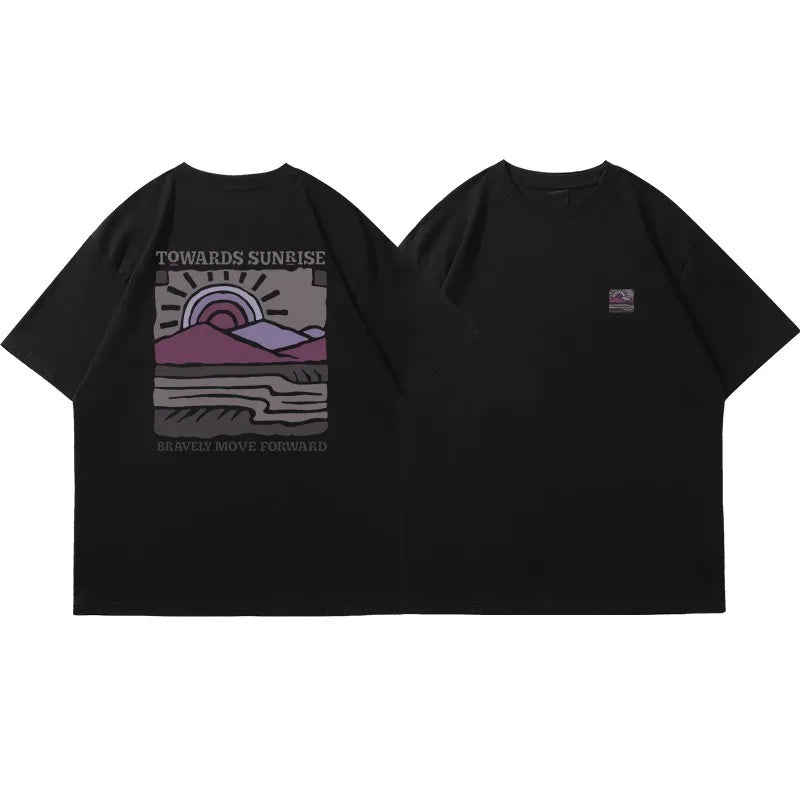 Retro Graphic Oversized Tee