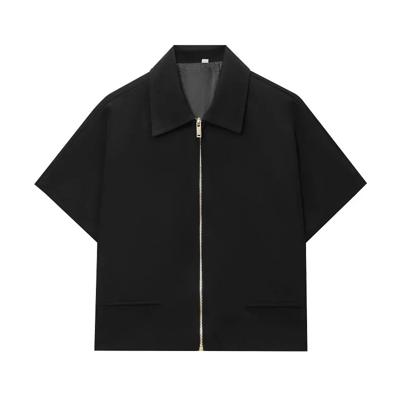 CROPPED VARSITY ZIP JACKET WOMEN’S STREETWEAR