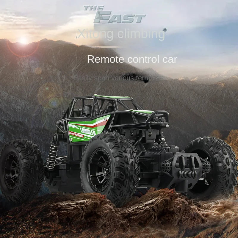 Rock Crawler 4WD - Alloy Off-Road Monster Truck with Rechargeable Battery