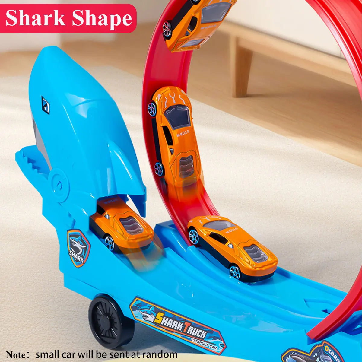 Dinosaur & Shark Track Car Set - DIY Educational Railway Toy for Kids