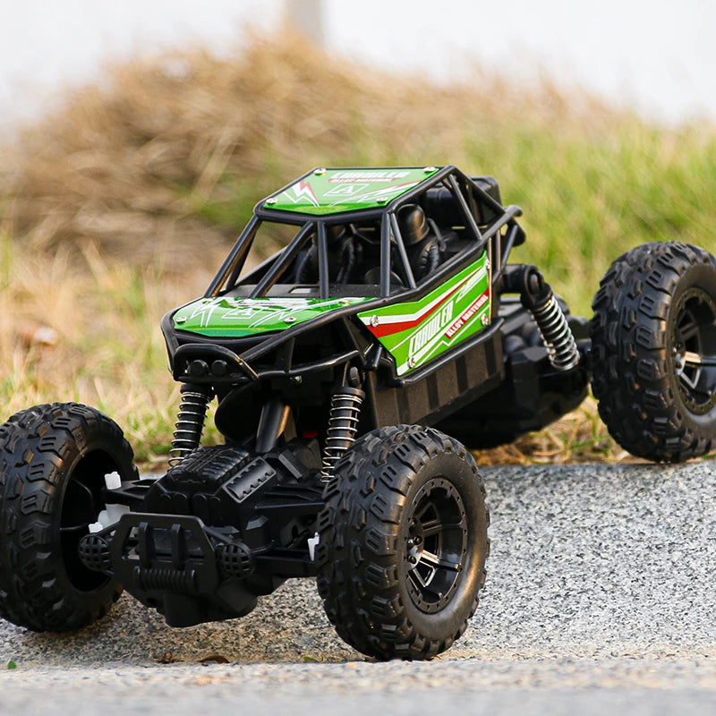 Rock Crawler 4WD - Alloy Off-Road Monster Truck with Rechargeable Battery