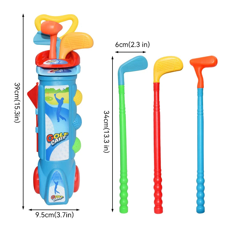 Kids Mini Golf Set - Indoor/Outdoor Sports Toy for Toddlers