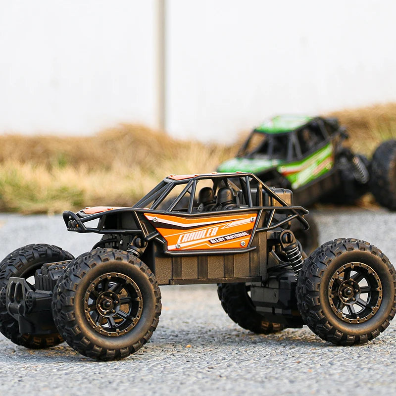 Rock Crawler 4WD - Alloy Off-Road Monster Truck with Rechargeable Battery