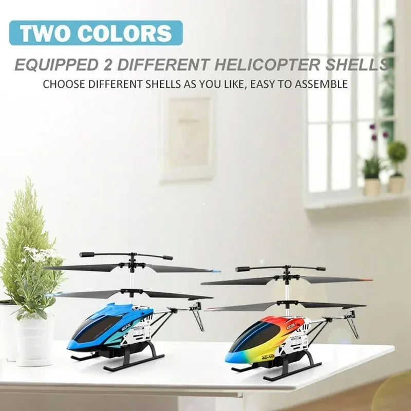 Helicopter with Gyro Stabilization & Altitude Hold - 3.5 Channel Indoor Drone