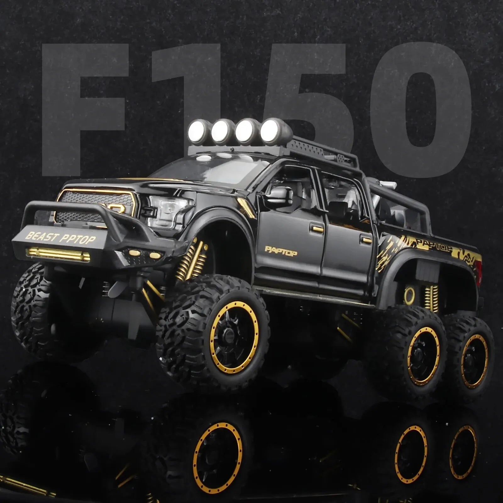 Miniature F150 Raptor with Sound and Light - Pickup Truck for Children
