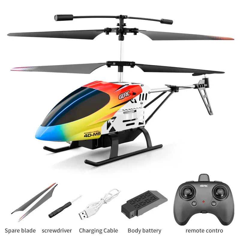 Helicopter with Gyro Stabilization & Altitude Hold - 3.5 Channel Indoor Drone