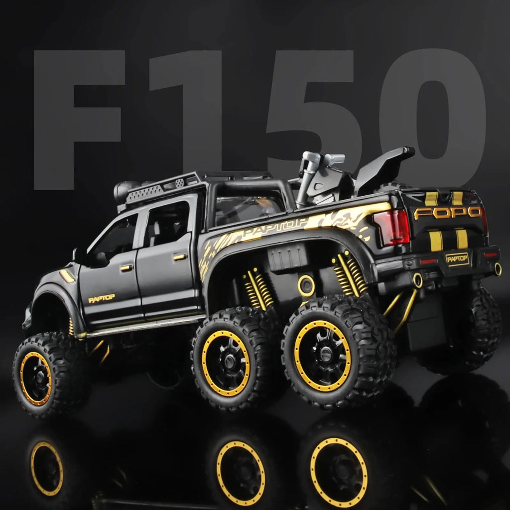 Miniature F150 Raptor with Sound and Light - Pickup Truck for Children