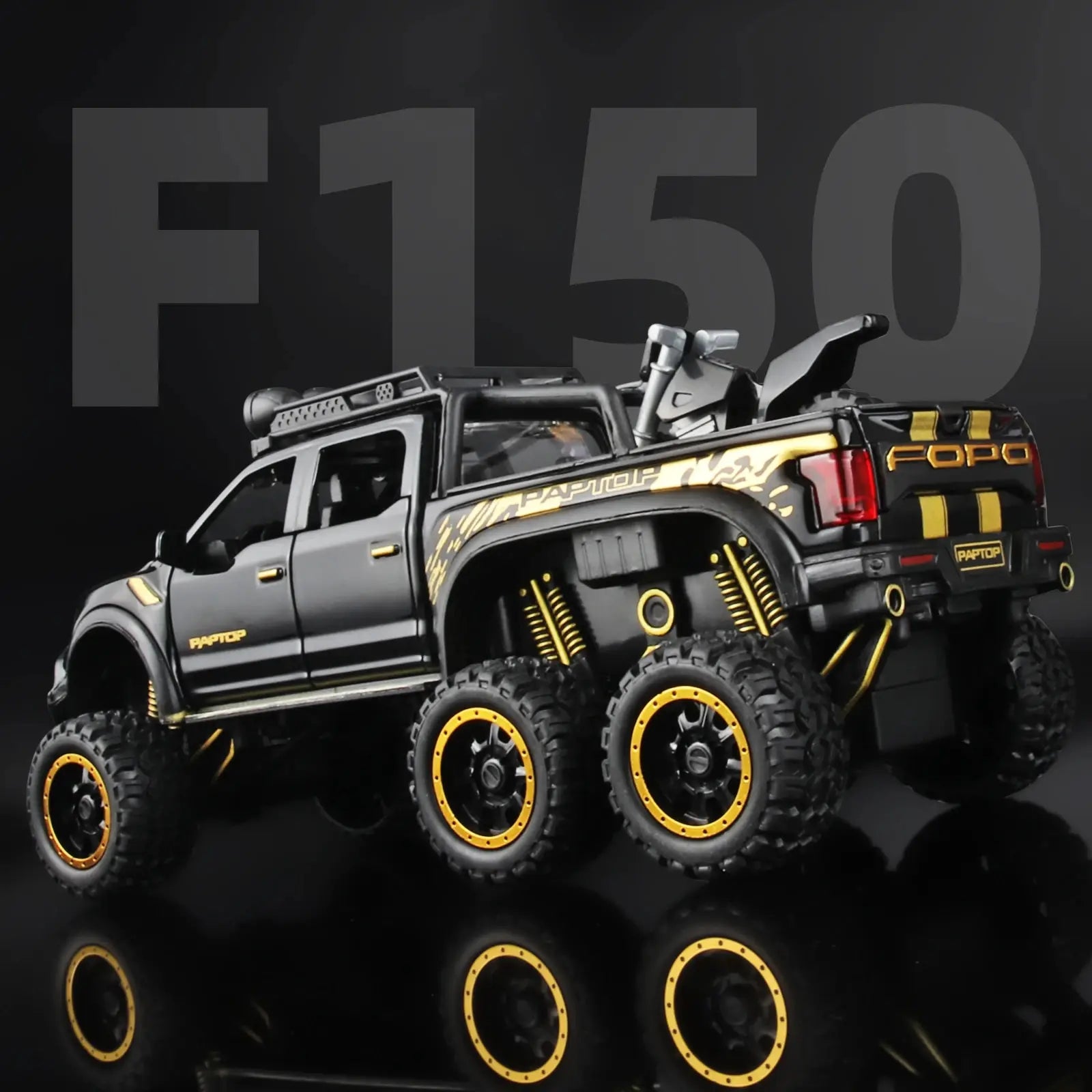 Miniature F150 Raptor with Sound and Light - Pickup Truck for Children