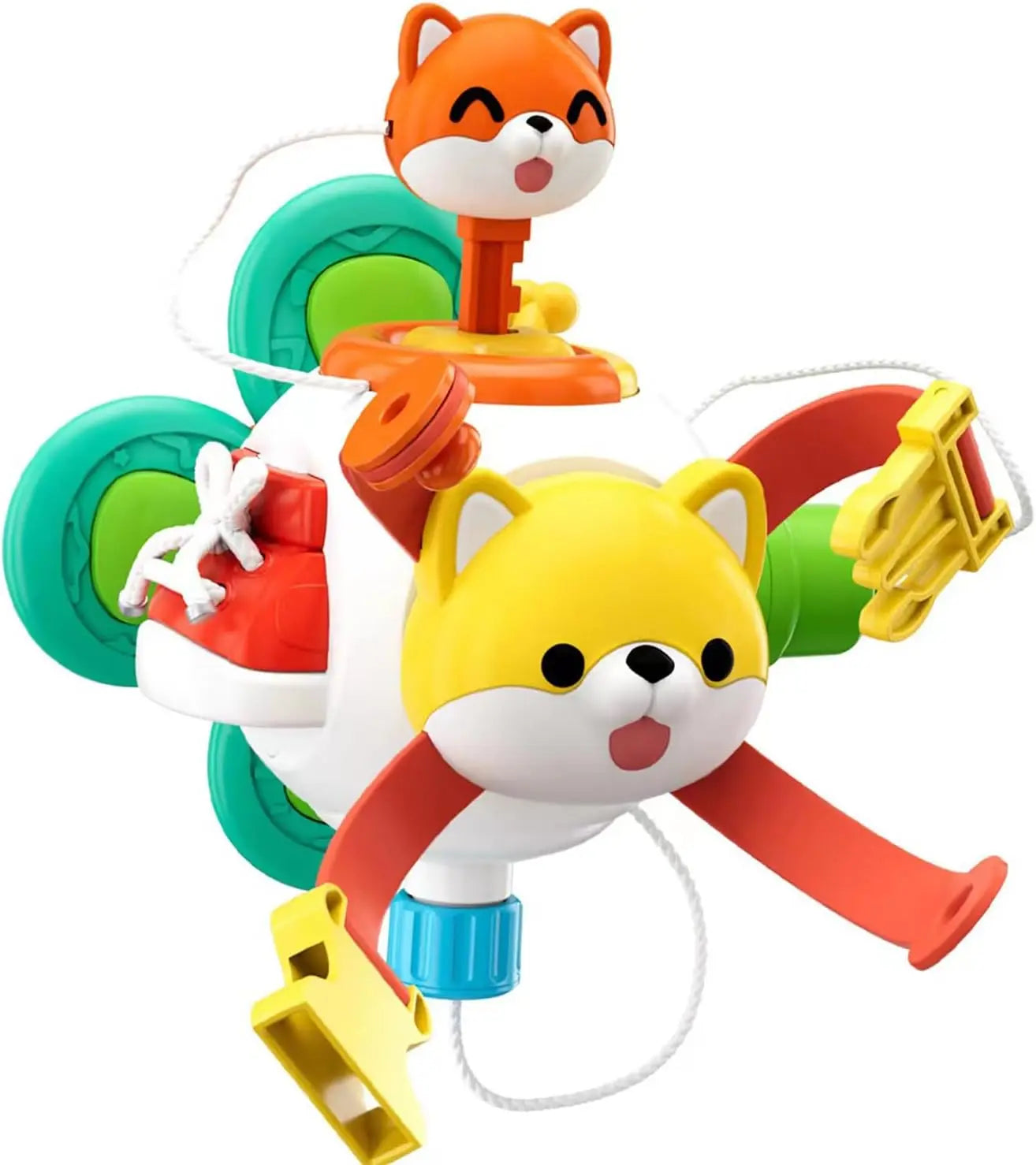 Toddler Busy Cube – Montessori Sensory Learning Activity To