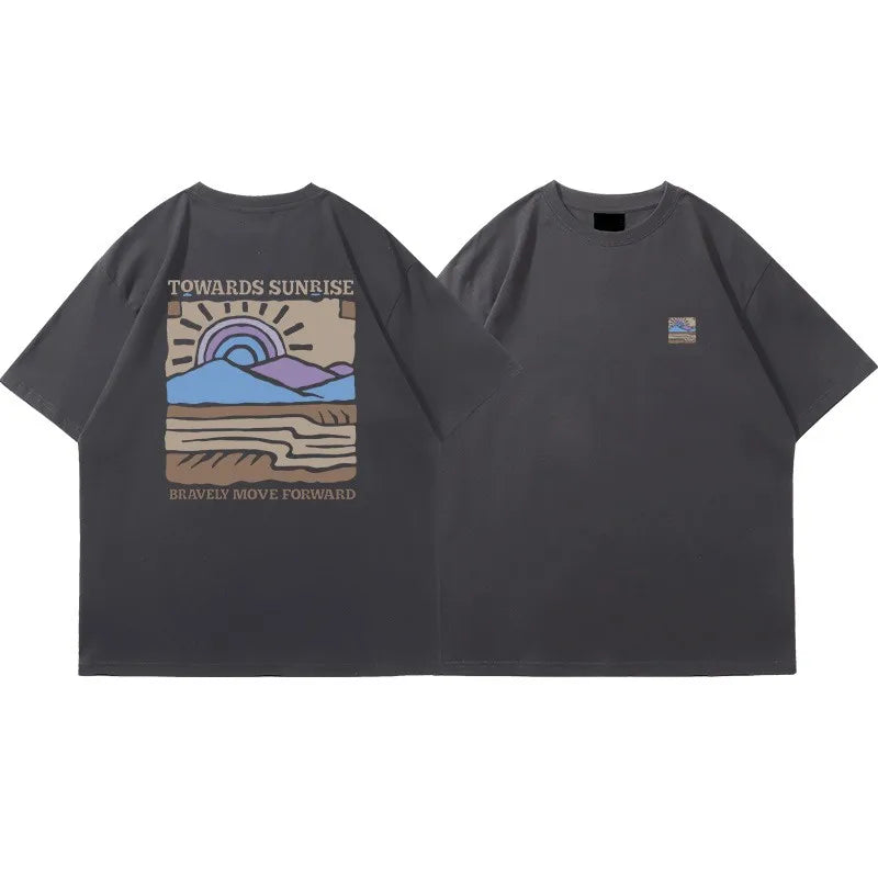 Retro Graphic Oversized Tee