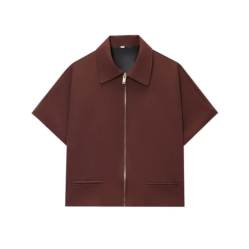 CROPPED VARSITY ZIP JACKET WOMEN’S STREETWEAR