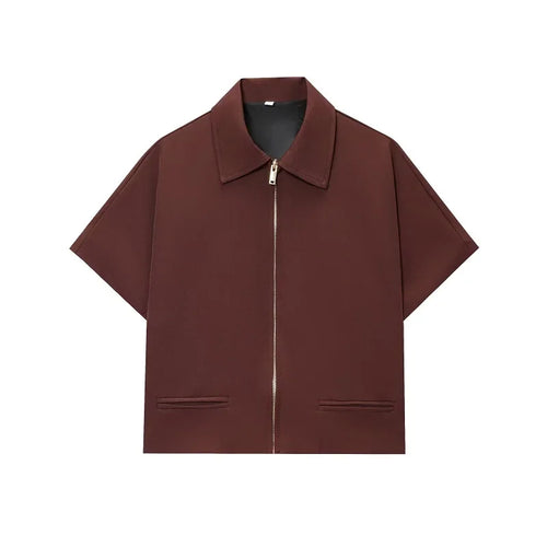 CROPPED VARSITY ZIP JACKET WOMEN’S STREETWEAR