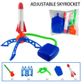 Stomp Rocket Launcher - Outdoor Air-Powered Foot Pump Toy for Kids
