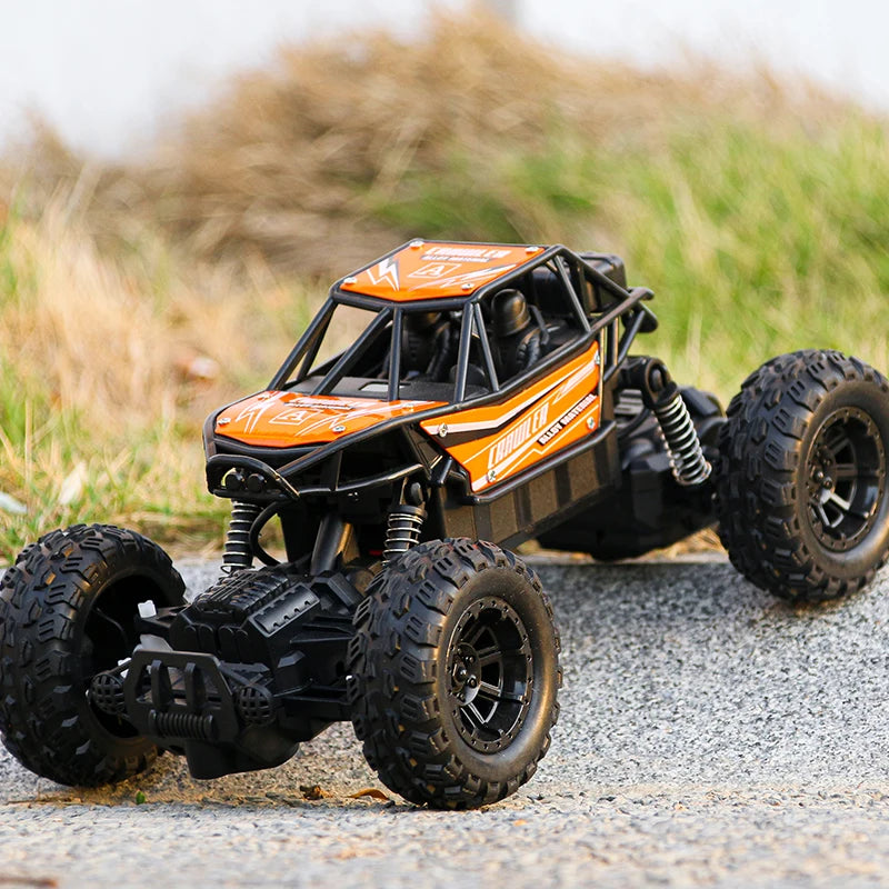 Rock Crawler 4WD - Alloy Off-Road Monster Truck with Rechargeable Battery