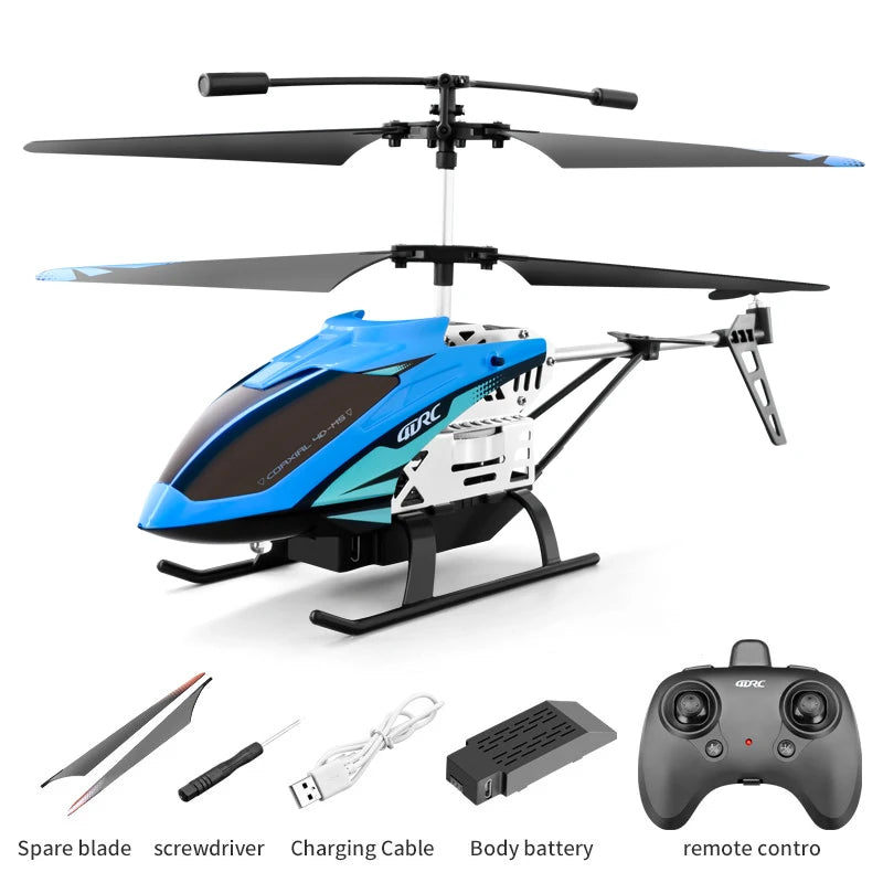 Helicopter with Gyro Stabilization & Altitude Hold - 3.5 Channel Indoor Drone
