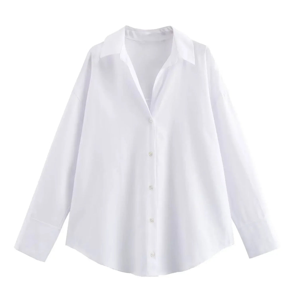 OXFORD LAPEL SHIRT WOMEN’S OFFICE ESSENTIAL