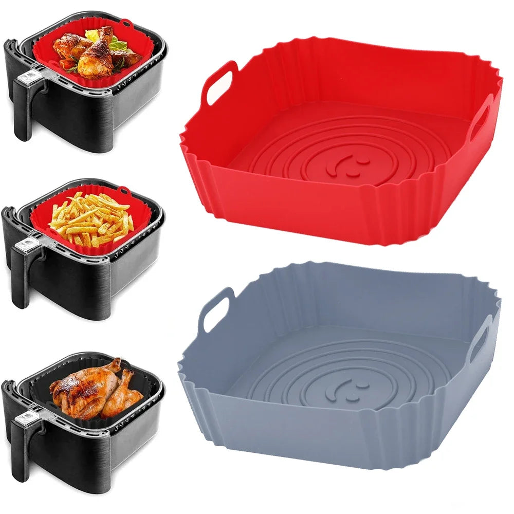 SILICONE AIR FRYER LINER